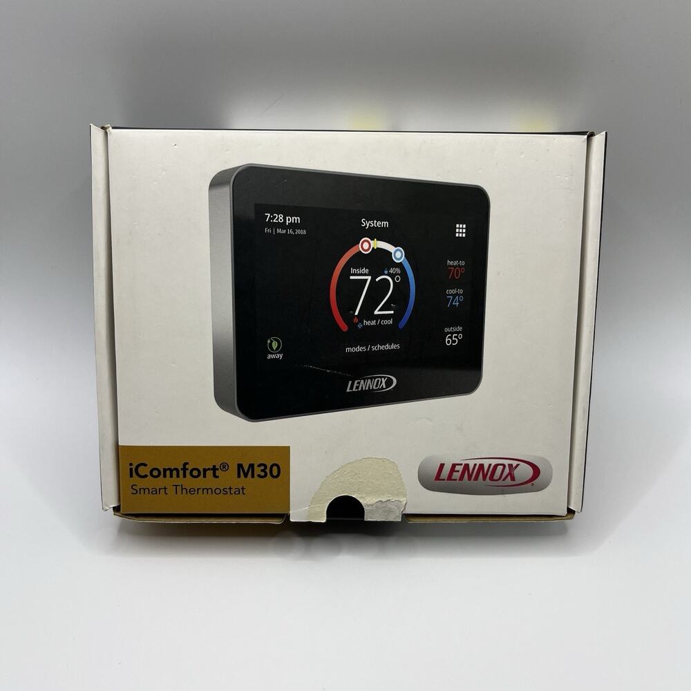 Lennox iComfort M30 Universal Smart 4.3" Display Programmable WiFi New Open Box